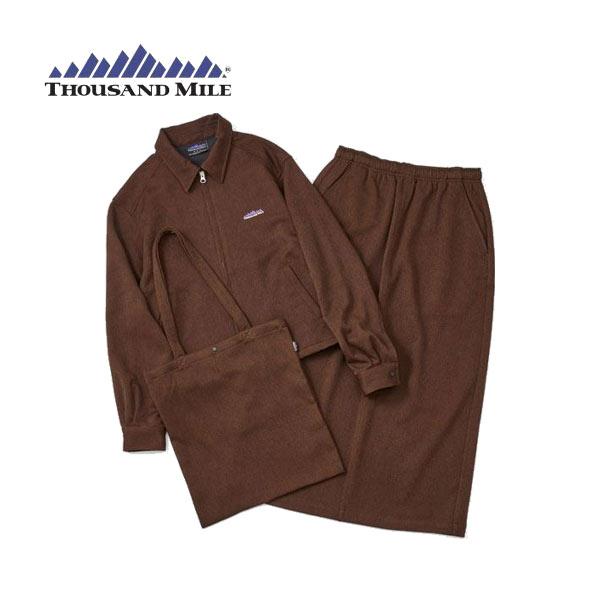 THOUSAND MILE（サウザンドマイル） セットアップ ジップブルゾン