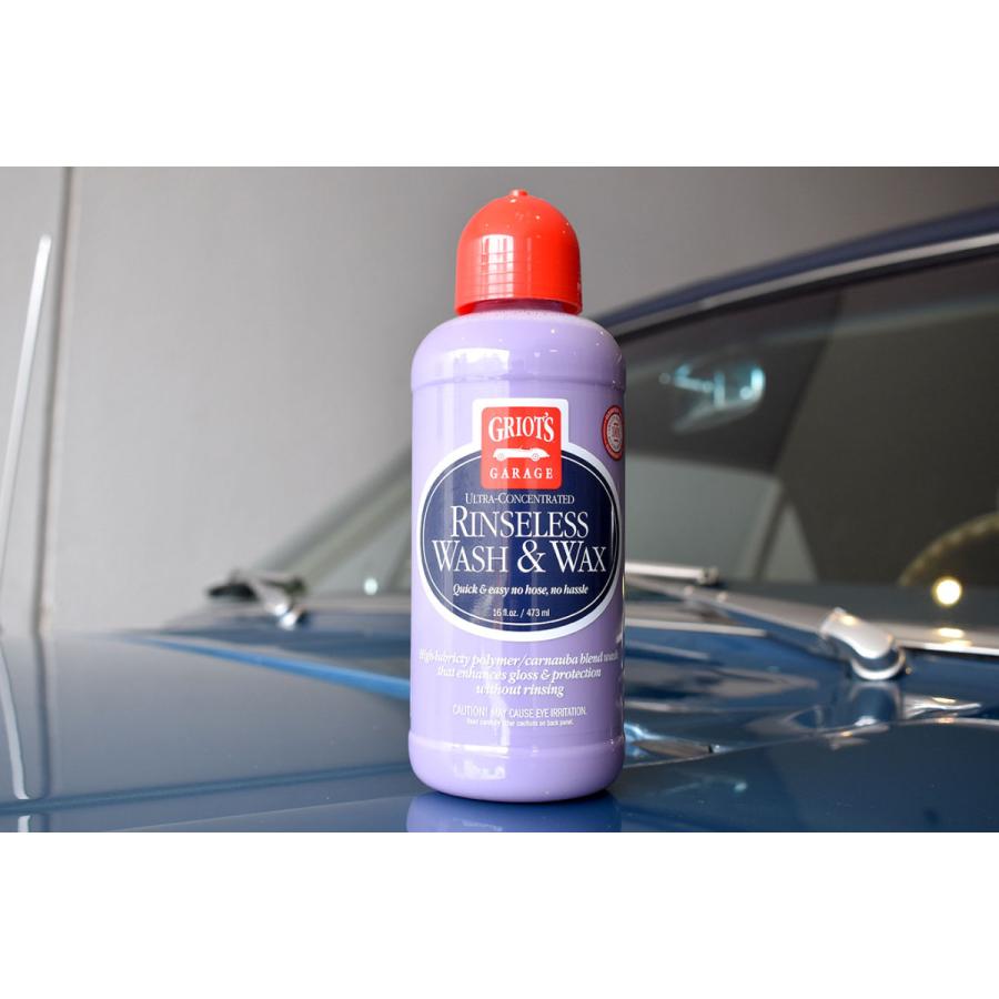 GRIOT'S GARAGE リンスレス ウォッシュ&ワックス 16オンス 10493