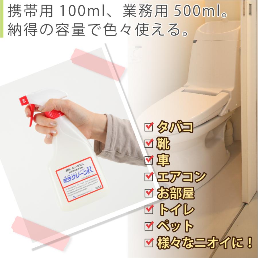 ミラクリーンR 抗菌消臭剤 500ml ペット臭 カビ臭 たばこ臭 / ハーパー