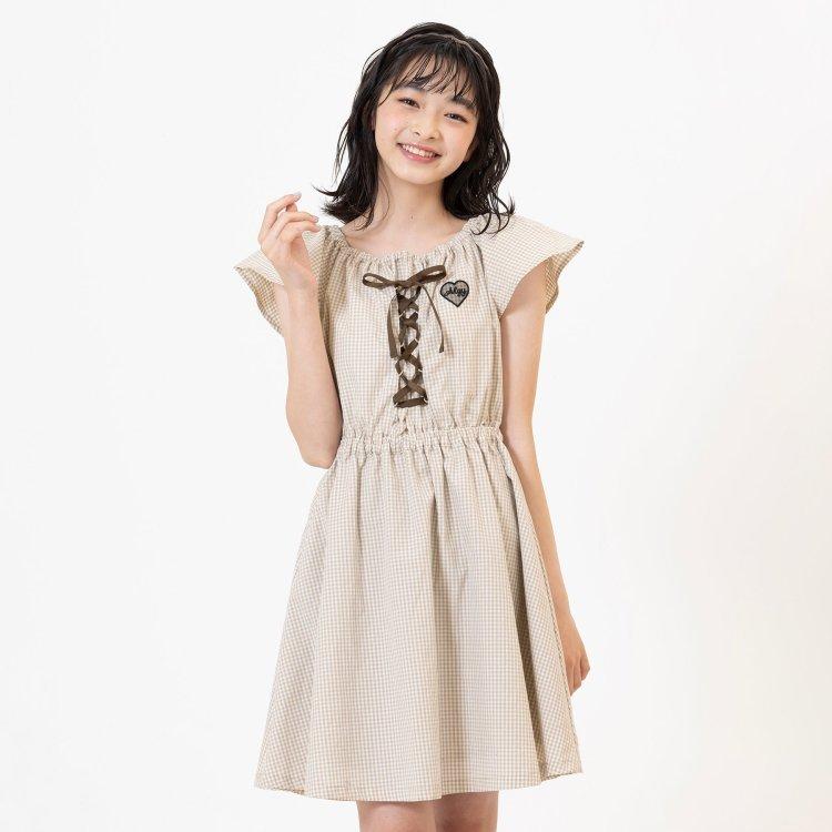 アルジー ワンピース レースアップワンピ G ガール 女の子 キッズ Algy グッドオープンエアズ マイクス 通販 Paypayモール