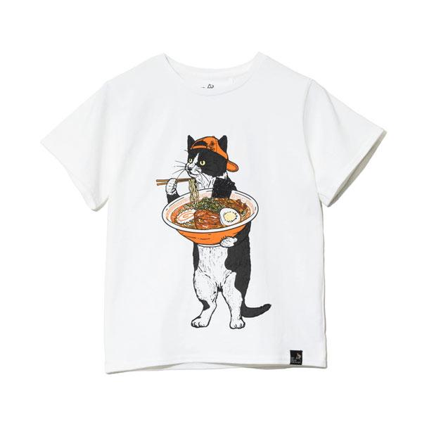 ゴースローキャラバン Ｔシャツ KIDS USA/C 中華そば猫 TEE キッズ go slow caravan 25SS | go slow caravan