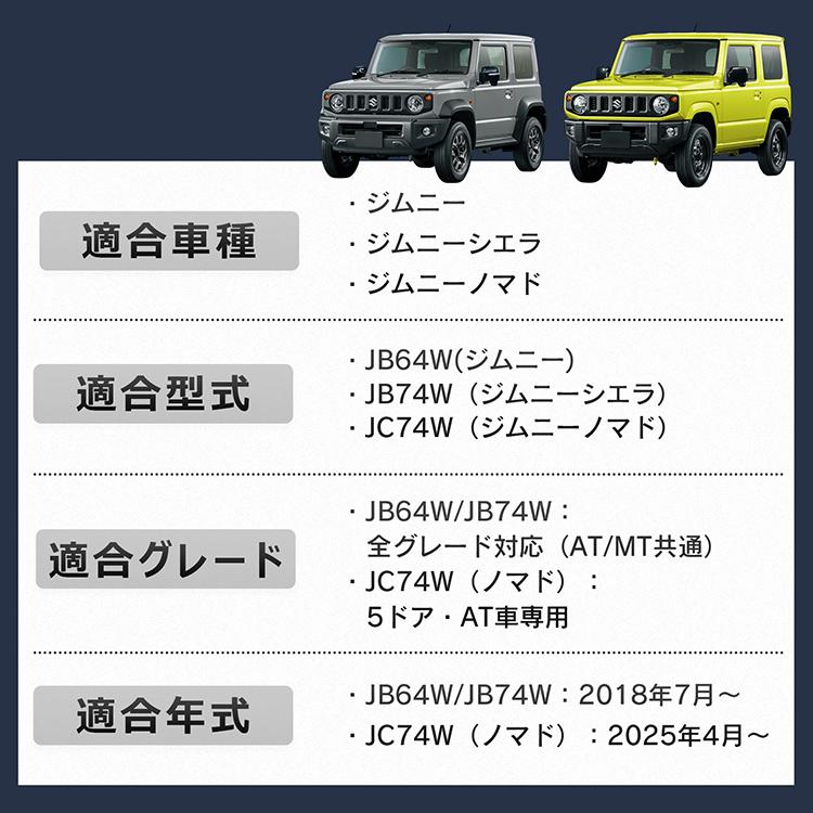 ジムニー jb64 jb74 アームレスト コンソールボックス ジムニーノマド