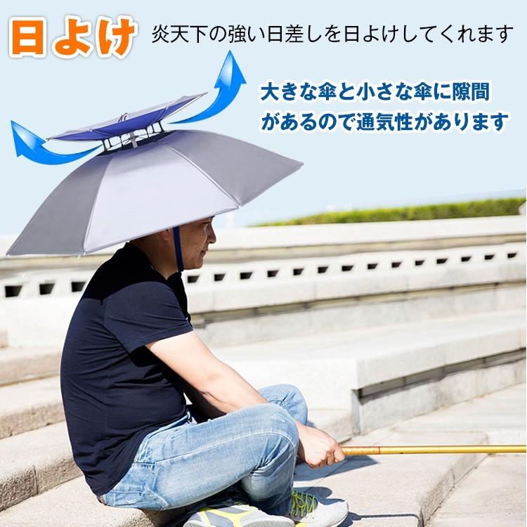 かさ かぶる傘 頭 便利 庭 農作業 釣り 帽子型 日傘 レディース かさ かぶる傘 頭 便利 庭 農作業 釣り 帽子型 日傘 レディース