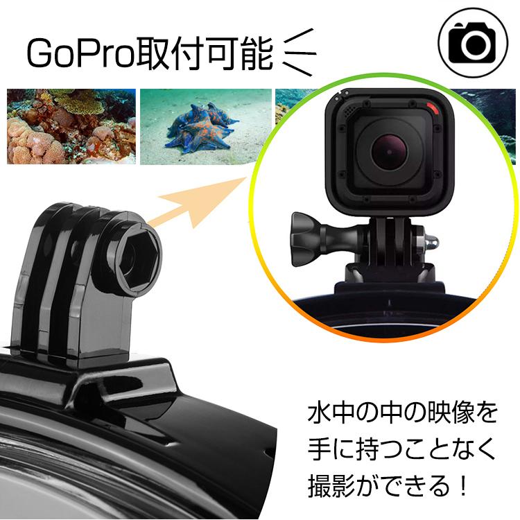 シュノーケルマスク フルフェイス ダブルチューブ シュノーケリング