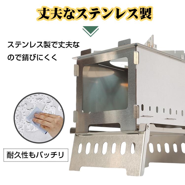 廃油✖️薪ストーブ　五徳付き Hill Stone（ヒルストーン） 薪ストーブ キャンプ ミニ薪ストーブ