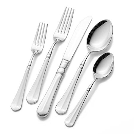 Mikasa 5112172 65 Piece 18/10 French Countryside Flatware Set (Service for 食器セット