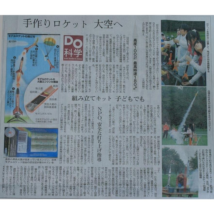 B6-4型ロケットエンジン・モーター　JAR-sealed（送料消費税込み特価）