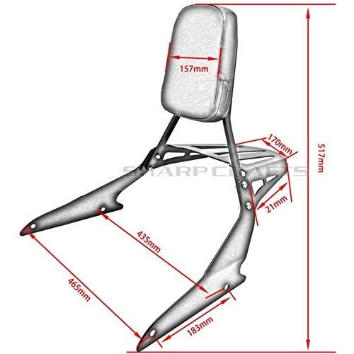 超特価スズキ ブルバード M109R M109R2 Boss用シーシーバーバック