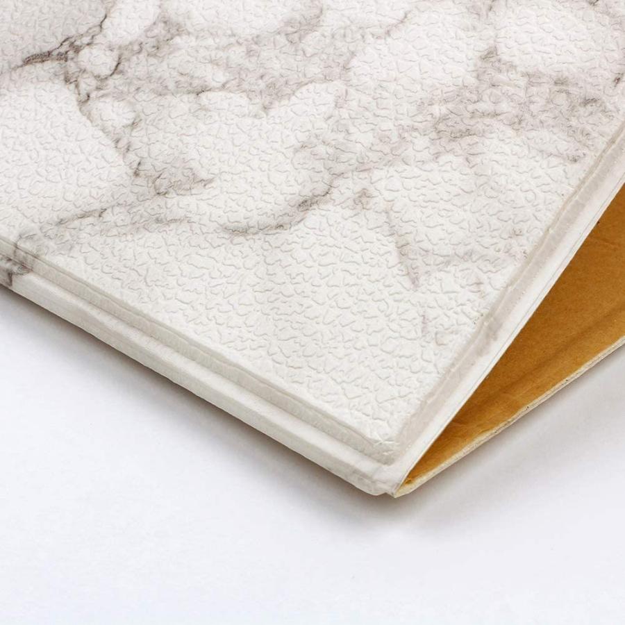 3d壁紙 大理石調 レンガ 防音シート 防水 Diy クッション シール シート立体 壁用 はがせる ウォールステッカー 70cm 70cm 10枚入り Ktlife 028 Ktlife 通販 Yahoo ショッピング