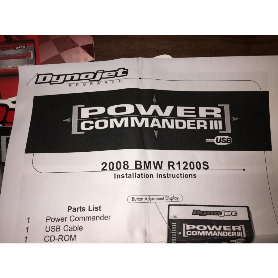 ダイノジェット パワーコマンダー3 BMW R1200S 2008 Dynoje