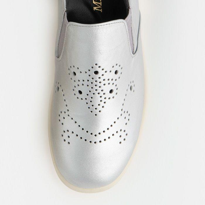 新品未使用 M.&KYOKO エムアンドキョウコ パンツ オフホワイト サイズ1 M.&KYOKO（エムアンドキョウコ） レースアップスニーカー 4E W-B