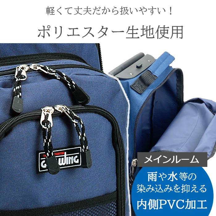 キャリーバッグ キャリー付きリュック 15152 【送料無料 SALE】 キャスター付き 軽量 大きめ 大容量 たくさん 2way 3way ソフト 27L 旅行 買い物 ショッピング | GULLWING | 05
