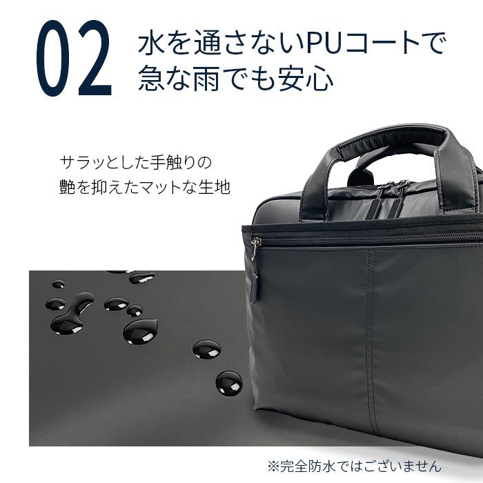ビジネスバッグ メンズ ブリーフケース 26718 【送料無料 SALE】 B4 軽量 軽い 撥水 ２層 タブレット対応 キャリーオン 通勤 営業 出張 カバン bag BLAZER CLUB | BLAZER CLUB | 03