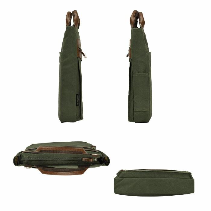日本製 豊岡製鞄 トートバッグ ショルダーバッグ 26724 【北海道も送料無料 SALE】 bag かばん 鞄 メンズ A4ファイル 2WAY 撥水 スリム キャンバス BLAZER CLUB | BLAZER CLUB | 13