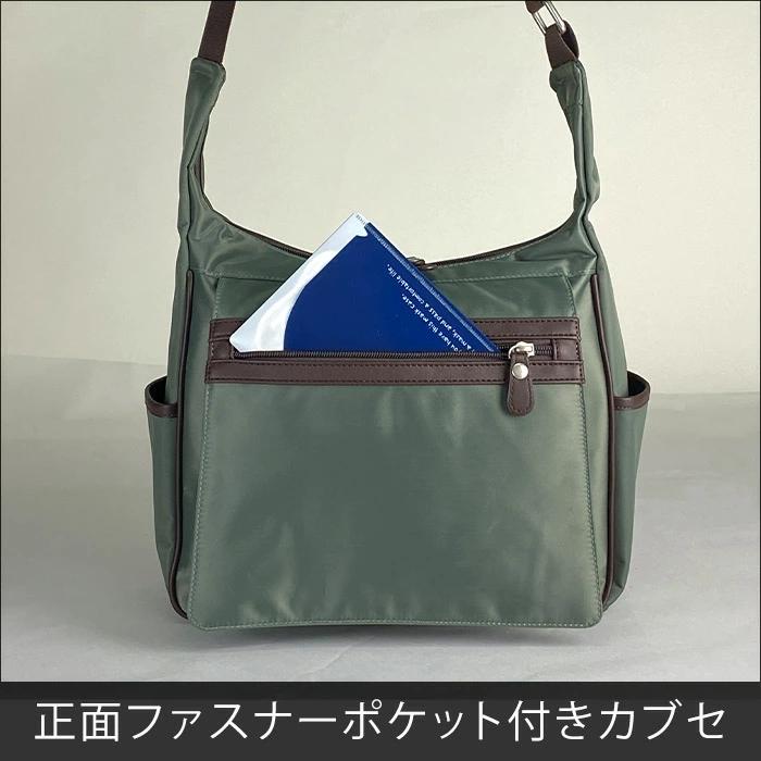 ショルダーバッグ 33761 【北海道も送料無料 SALE】 bag カジュアルバッグ メンズ B5 ナイロン 軽量 街持ち 旅行 黒 カーキ 紺 ブレザークラブ BLAZER CLUB | BLAZER CLUB | 04