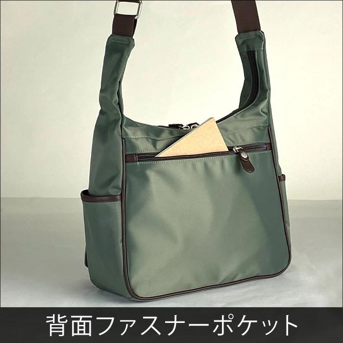 ショルダーバッグ 33761 【北海道も送料無料 SALE】 bag カジュアルバッグ メンズ B5 ナイロン 軽量 街持ち 旅行 黒 カーキ 紺 ブレザークラブ BLAZER CLUB | BLAZER CLUB | 07