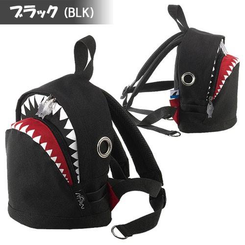 シャークバックパック S / SK104 子供用 ブラック グレー リュック