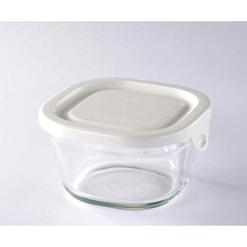 iwaki（イワキ） 保存容器 耐熱ガラス 重ね小分けパック 4コセット