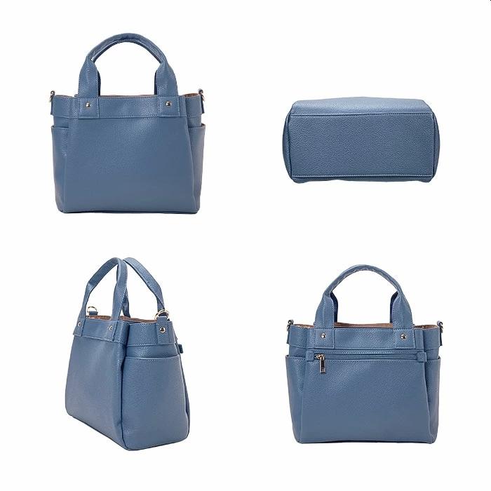 ミニトートバッグ レディース 53443 【送料無料 SALE】 bag かばん 鞄 軽量 軽い A5ファイル対応 ポケット多い 多収納 ショルダーバッグ VALENTINO VISCANI gift | VALENTINO VISCANI | 13