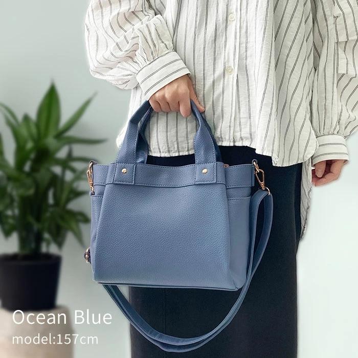 ミニトートバッグ レディース 53443 【送料無料 SALE】 bag かばん 鞄 軽量 軽い A5ファイル対応 ポケット多い 多収納 ショルダーバッグ VALENTINO VISCANI gift | VALENTINO VISCANI | 05