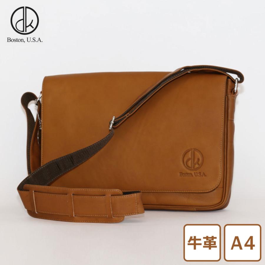 David King ショルダーバッグ 【送料無料】 牛革 本革 A4 多機能 鞄 