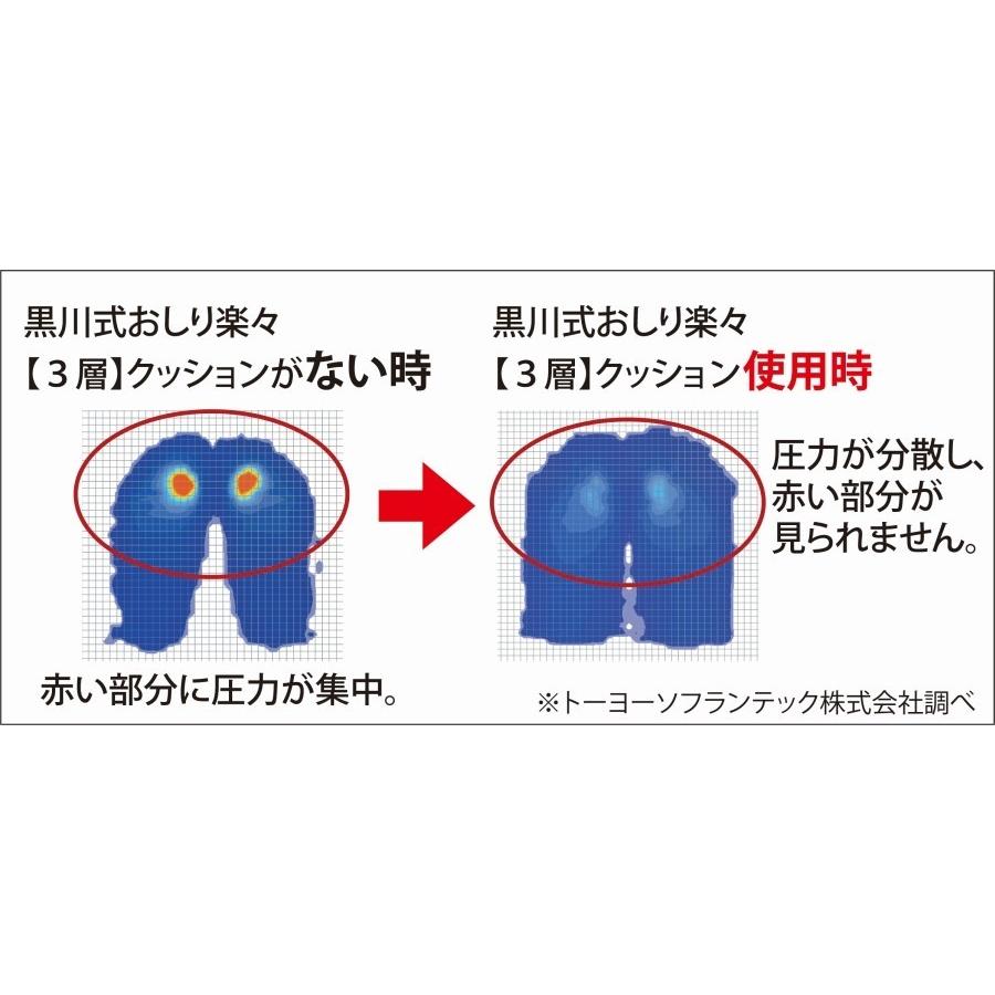 セット】エネタン 3層黒川式おしり楽々クッション と ランバー セット】エネタン 3層黒川式おしり楽々クッション と ランバー
