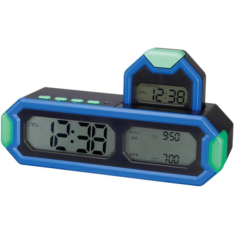 目覚まし時計 Okite 送料無料 Sale Es 01 Adesso アデッソ 自分で起きる習慣をつくる目覚まし 置時計 日付表示 アラーム 小学生 子供 こども 電池6本付 Es 01 K トレンド 通販 Yahoo ショッピング