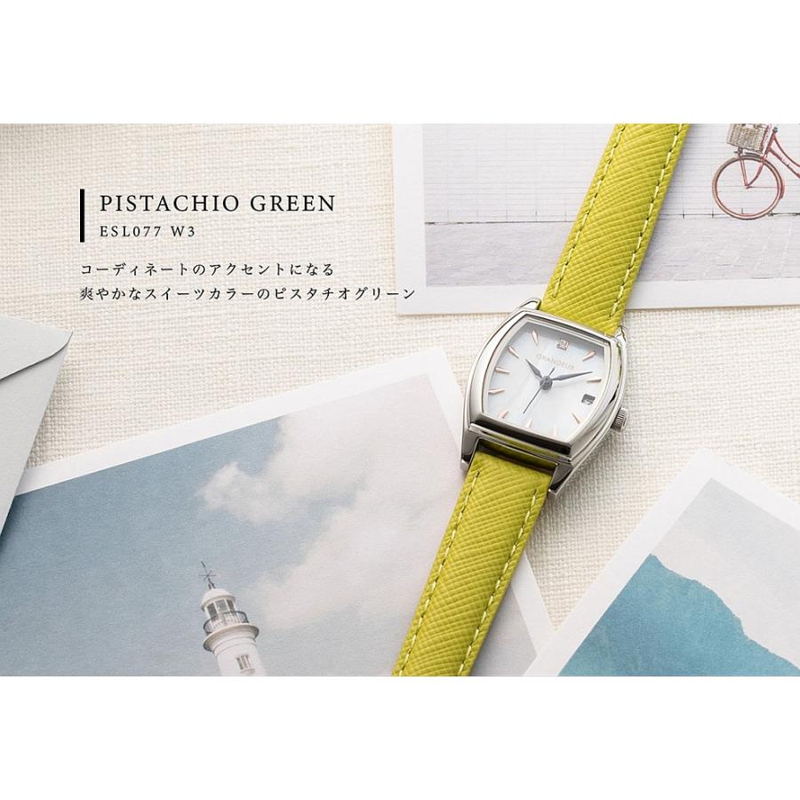 GRAN DEUR 腕時計 レディース トノー型 ソーラーウォッチ グラン GRAN DEUR 腕時計 レディース トノー型 ソーラーウォッチ グラン