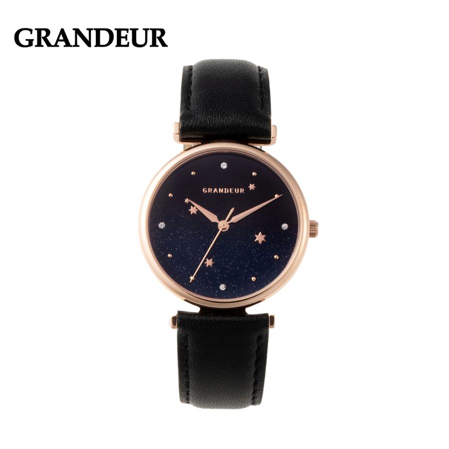 星空 腕時計 うす型 レディース ESL080 【送料無料 SALE】 地球 惑星 watch ステンレス ウォッチ グリッター ウォッチ センターラグ 日常生活防水 1年保証 | GRAN DEUR | 10