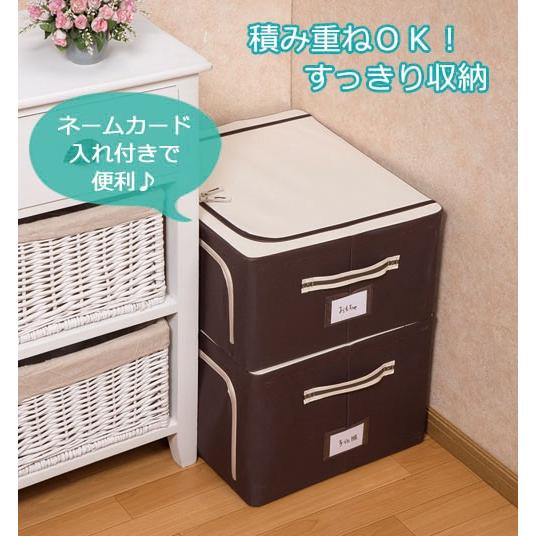 窓付き収納ボックス 55L/3個組 【送料無料 特価・SALE】 フタ付き 