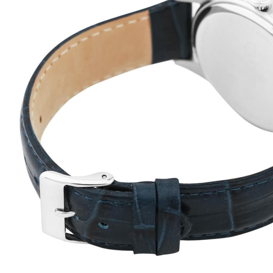 GRANDEUR PLUS グランドールプラス GRP011W1 ムーンフェイズ 牛革 レザー ウォッチ【送料無料】 watch 時計 お祝い プレゼント 【TVドラマ使用モデル】 1年保証の画像