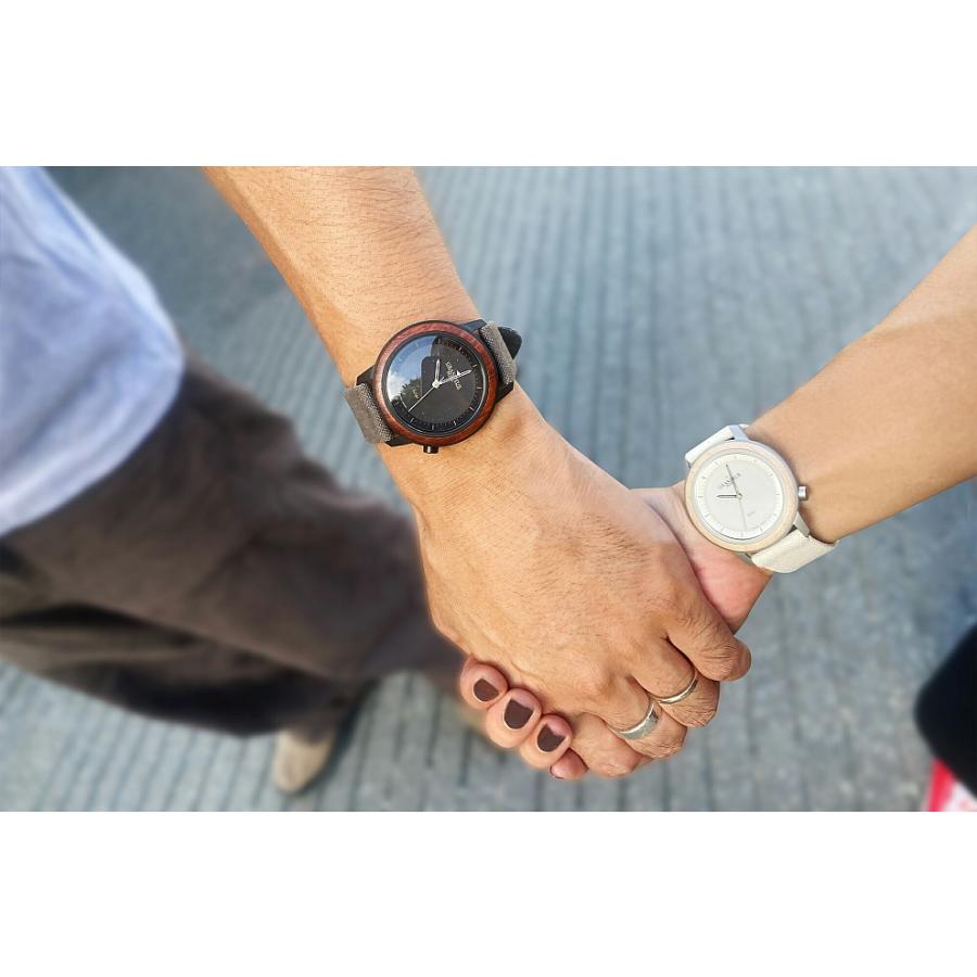 日本製 腕時計 ウッドベゼル ソーラーウォッチ GRP016 【日本全国どこでも送料無料 SALE】 メンズ レディース 男女兼用 ステンレス グランドールプラス 1年保証 | GRAN DEUR | 04