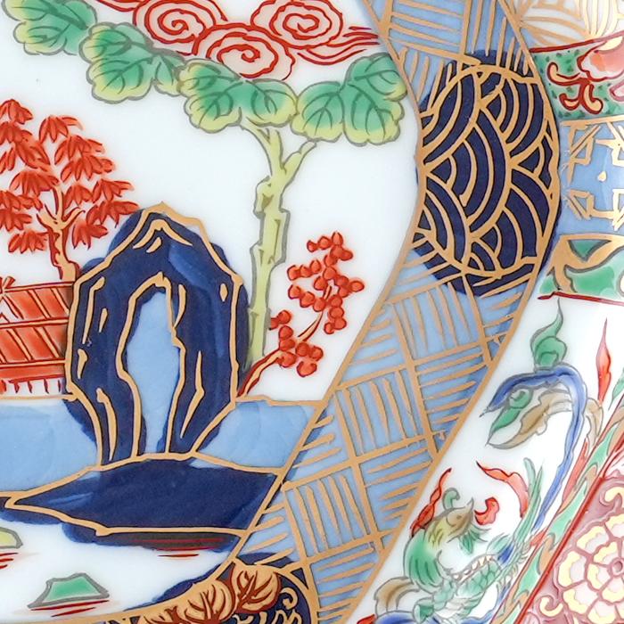 有田焼 復刻古伊万里 錦色絵六角焼皿18cm 【全国送料無料】 日本 有田焼 復刻古伊万里 錦色絵六角焼皿18cm 【全国送料無料】 日本
