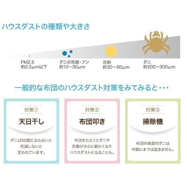 枕カバー ミクロガード スタンダード / まくらカバー 防ダニ アトピー アレルギー ぜんそく 防塵 快眠 速乾 通気性 日本製 テイジン TEIJIN 45×65cm | TEIJIN | 03