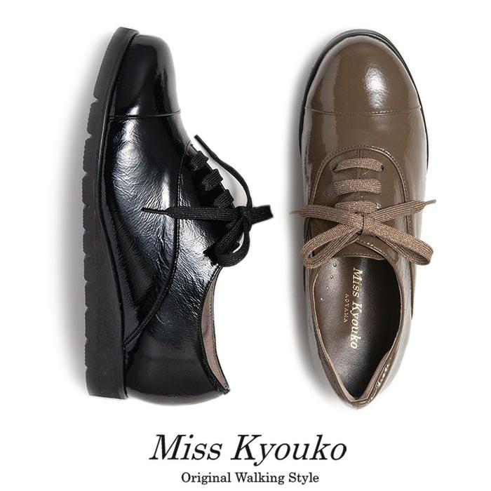 M.&KYOKO（エムアンドキョウコ） ミスキョウコ 4E レースアップ 