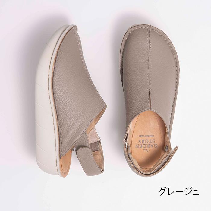 M.&KYOKO（エムアンドキョウコ） 4E 踵しっかりサボサンダル ミス
