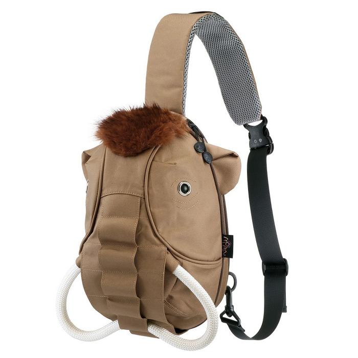 マンモス スリングバッグ BRN【送料無料】MO-129 撥水 ボディバッグ ショルダーバッグ カバン 鞄 容量7.5L 高さ34×幅23×奥行14cm MORN CREATIONS mo129 | ブランド登録なし | 01