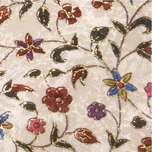 古渡更紗 笹蔓手金更紗 ネクタイ 【送料無料】 メンズ ファッション