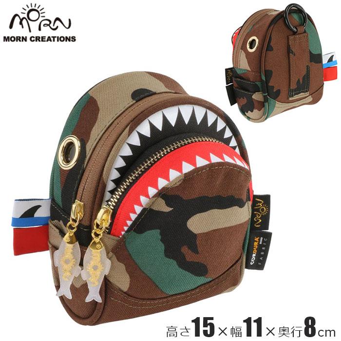 シャーク ポーチ コーデュラ CAM SK-405 【送料無料】 迷彩 柄 鞄