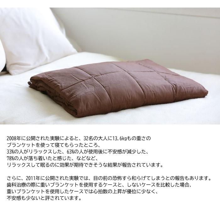 加重ブランケット「スラウン」4.5Kg 【送料無料】 リラックス 不安解消