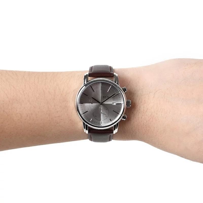 STAG STG021 watch 腕時計 / メンズ 牛革ベルト クロノグラフウォッチ スタッグ ティーワイオー TYO 日本製 1年保証 10気圧防水 【送料無料 SALE】 | STAG | 08