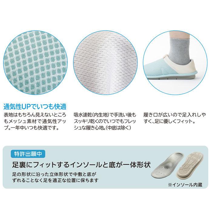 日本全国 送料無料 SUTTO fresh スットフレッシュ 2248 ルームシューズ スリッパ 介護 靴 3E 高齢者 シニア 軽量 通気性 快適 メッシュ 吸水速乾 徳武産業 あゆみ 201454 徳武産業 SUTTO fresh(スットフレッシュ) 2248 L ピーチ 介護靴 室内用靴 両足 婦人用