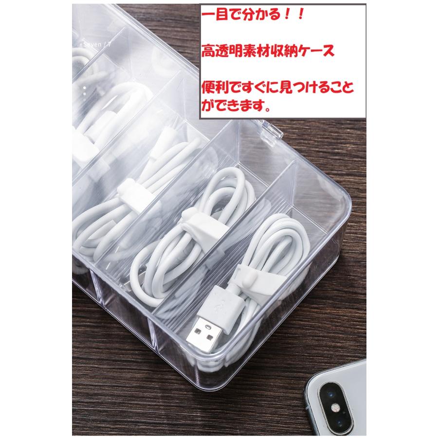 コンパクト小物入れクリアケース 蓋付き |  | 06