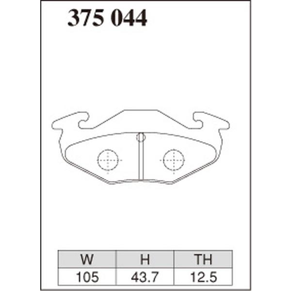 ノンアスベ ディクセル 取付セット DIXCEL ブレーキパット kts-parts