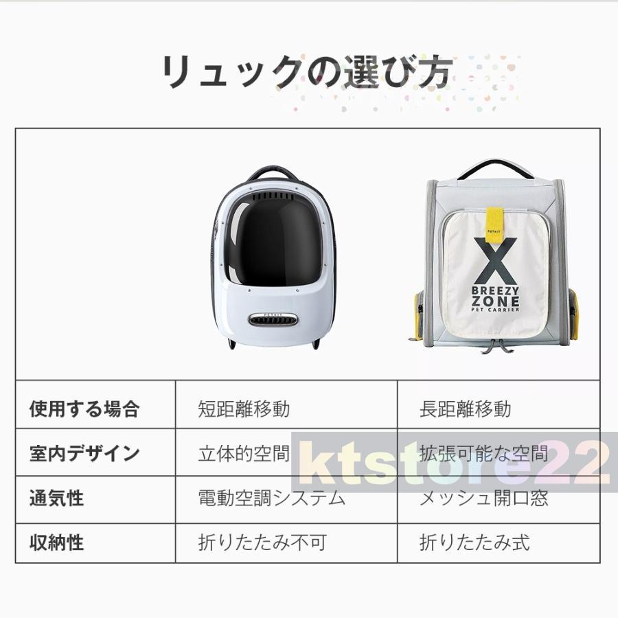 送料無料 キャリーバッグ 猫用 お出かけ バック 小型犬用 PETKIT リュック 通気 軽量　飛び出し防止 ライト 持ち運び便利 ポケット付き 通院 散歩 旅行｜ktstore22｜19