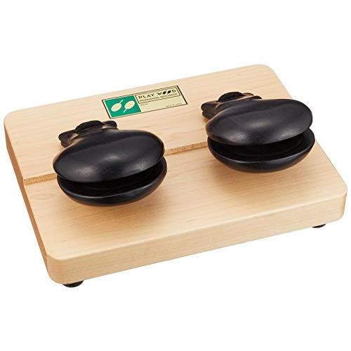 Play Wood テーブルカスタネット Wood 黒檀 Ca 52 テーブルカスタネット A B00gaslvp4 2401 Ca 52 K T Store2号店