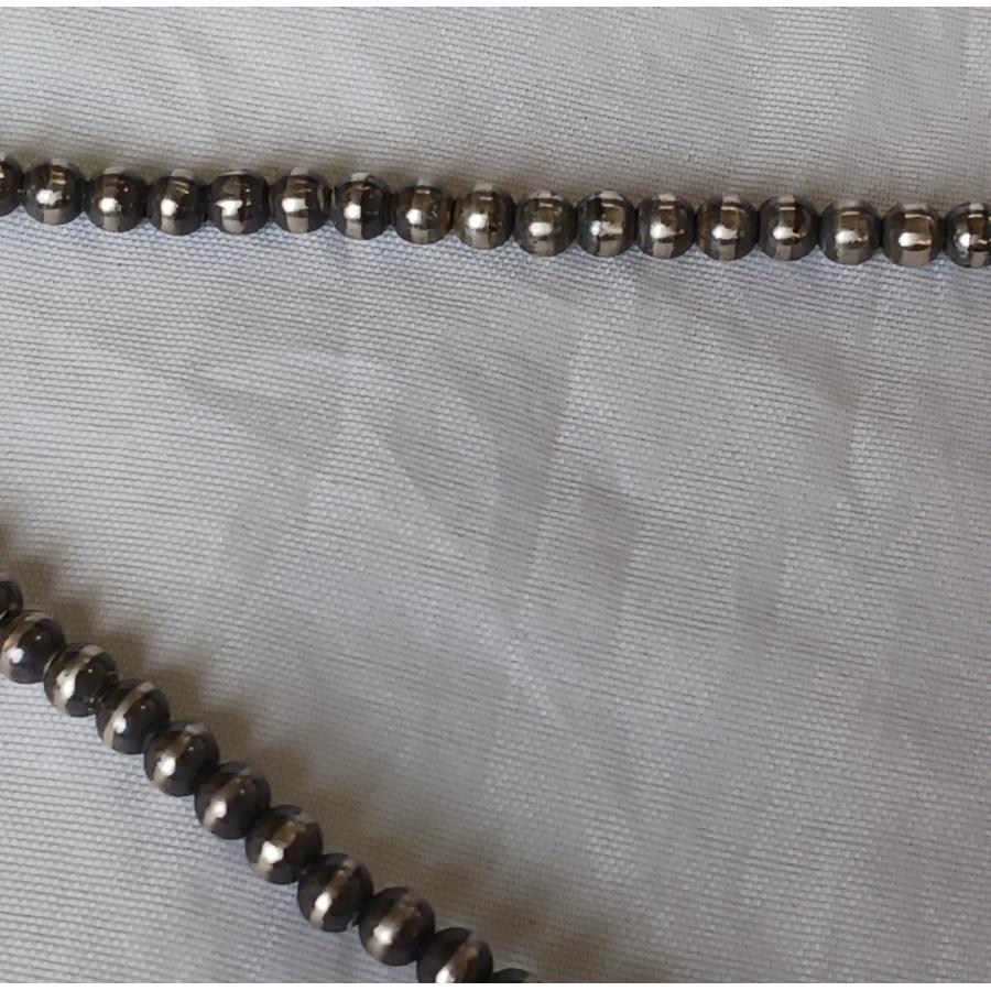 Indian Jewelry ナバホパール ネックレス シルバー925 4mm : K2