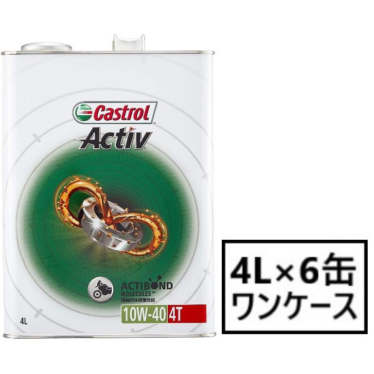 カストロール エンジンオイル 4Lx6缶