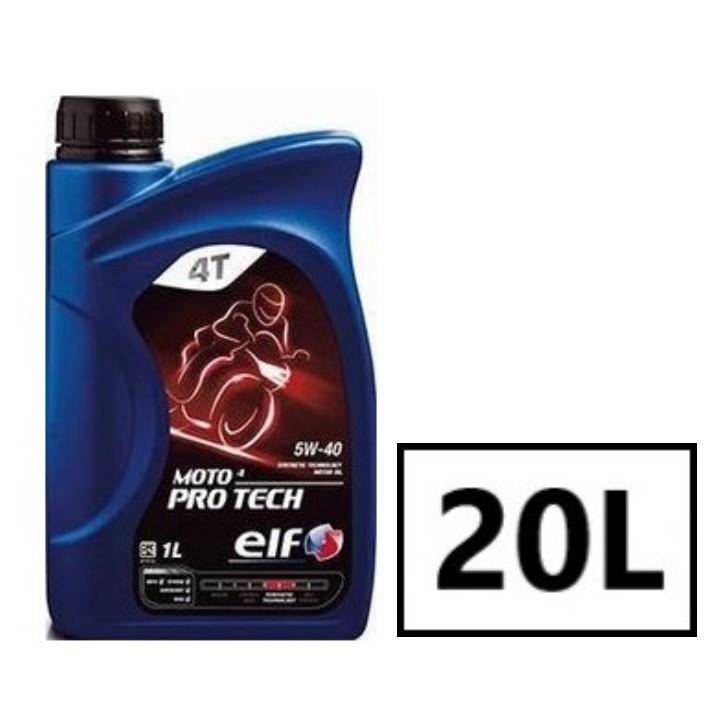 elf（エルフ） elf MOTO4 PRO TECH 【5W-40 20L×1缶】 4サイクル