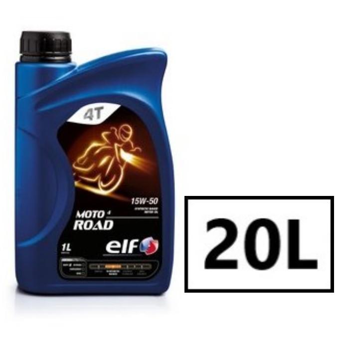elf（エルフ） elf MOTO4 ROAD 【15W-50 20L×1缶】 4サイクル オイル